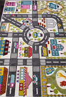 Ковер 3м*4м - дорога (светлый фон) 0281944