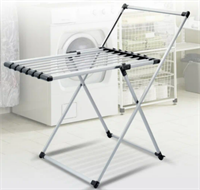 Сушилка для белья напольная поверх:9м серебристая 027557