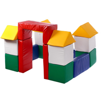 Мягкий игровой конструктор «Замок», куб 30х30 см 026293