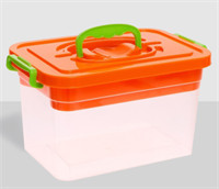 Контейнер для хранения с крышкой и вкладышем 6,5 л, цвет оранжевый 0283096204