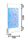 Пузырьковая панель высота 1100мм(550*160*1360) 4RJw5p8yhNXKcL5GDK8tg0