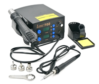 Цифровая паяльная станция фен+паяльник LUKEY 702 UPj2uFpfiJXvZIDcESPv82