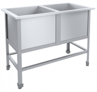 Ванна моечная 1020х530х870(890) мм 0281722