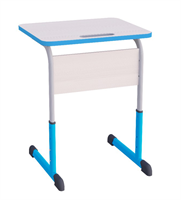 Парта SMARTY KEY одноместная регулируемая по высоте. РГр 3-5 / 5-7 с антивандальной  полиуретановой кромкой. OBXamw0WjcWlR7SgreArm2