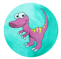 Мяч детский Динозаврик диаметр 25 см 0282034