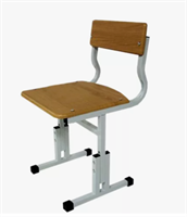 Стул ученический регулируемый по высоте №2-4 №3-5 №4-6 №5-7 МДФ - ЦВЕТНОЕ 02830156