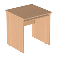 Стол компьютерный, с полкой под клавиатуру 700х400х750 0283095777-1