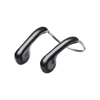 Зажим для носа TYR Latex Swim Clip, черный 30865