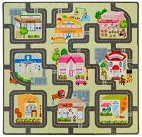 Мягкий детский коврик-пазл 