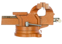 Слесарные поворотные тиски SPARTA 100 мм, с наковальней 02830963250