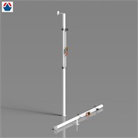 Стойки волейбольные пристенные Круглые d76 с системой натяжения ОС-07050