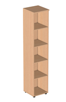 Шкаф для документов узкий открытый 402х414х1966 0283095516