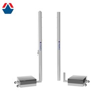 Стойки универсальные мобильные алюминиевые 100х120 с механической лебедкой ОС-12603