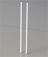 Стойки волейбольные уличные бетонируемые D76 mm. ОС-12181