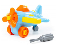 Конструктор-транспорт «Самолёт» 027294