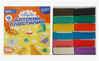 Пластилин Calligrata, 12 цветов, 180 г 0283095882