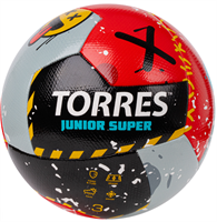 Мяч футбольный TORRES Junior Super, р. 3,4,5 (облегченный) 01647