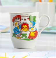 Кружка «Русское поле. Весёлый Колобок», 210 мл, рисунок МИКС 026310