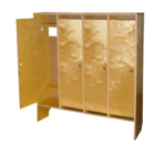 ШКАФ ДЛЯ ОДЕЖДЫ СТАНДАРТ ФАНЕРА 4 00312