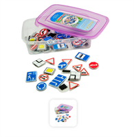 Комплект тематических магнитных дорожных знаков 02829257