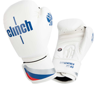ПЕРЧАТКИ БОКСЕРСКИЕ CLINCH OLIMP БЕЛО-СИНИЕ 02224