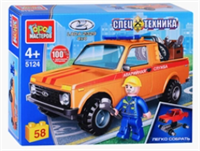 Конструктор LADA 4x4 Пикап: Техпомощь, 58 дет. 0280328