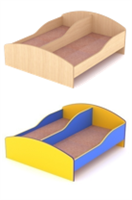 КРОВАТЬ ДВУХМЕСТНАЯ С БОРТИКАМИ 2 00769