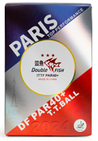 Мяч для настольного тенниса DOUBLE FISH PARIS 2024 Olympic Games 3***, профессиональный, ITTF Approved, 6шт. tFMl41E4jCBHqh7XXmXof0