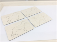 Трафареты Собаки (8 шт.) 027869