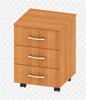 Тумба подкатная с тремя ящиками на колесиках dLEFWjeUhLmbjdvt7LQE33