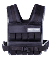 Утяжелительный жилет 1-20 кг RUNNER черный (без грузов) HfvQeyeai9vxvPZUhlTcb2