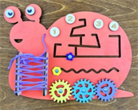 Бизиборд Улитка с лабиринтом (30х24) 0280402