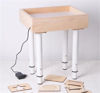 Стол для рисования песком с белой подстветкой на ножках, 30×40 см 027484