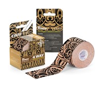 Тейп кинезиологический Tmax 4 WAY, размер 5 см х 5 м 34139