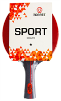 Ракетка для настольного тенниса TORRES Sport 1* 0282044