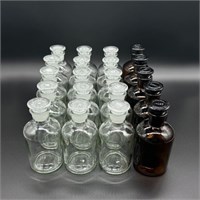 Набор склянок для растворов реактивов 250 мл с притертой пробкой, стекло (20 шт) 22CGJAGLixXvWo8UUTuBm0