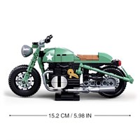 Конструктор мотоцикл Sluban Модельки, 215 деталей, 6+ 0281081