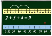 Комплект на магнитах Числовой луч ТРАНСФОРМЕР 0281605