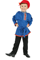 Косоворотка Синяя х/б 02830962686