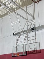 Баскетбольная, складная ферма с электроприводом (с игровым щитом из закаленного стекла 10 мм spt0043150