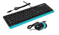 Комплект (клавиатура+мышь) A4TECH Fstyler 02829599