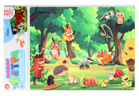 Набор из фетра на липучках «Лес» 0282852