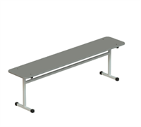 Скамья обеденный зоны ДСП / химвлагостойкий пластик 1500*300 JpcDWRogg8aeV595E-6gV0