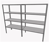 Стеллаж 1600х600х2000-Н, из 2-х секций, yfv40tC7hvBYV-qeBHOFj3