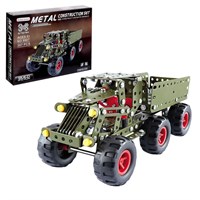 Конструктор металлический «Военный грузовик», 307 деталей 0281096