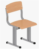 Стул ученический усиленный металлокаркас (рост группа №3,4,5,6,7) 0283095543