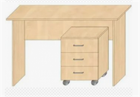 Стол письменный + тумба с выкатными 3-мя ящиками g9t2NNW-gnp-vq4vvsHSe3