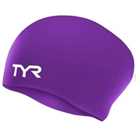 Шапочка для плавания TYR Long Hair Wrinkle-Free Silicone Cap 37693