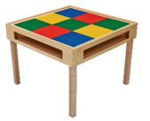 ИГРОВОЙ СТОЛ LEGO С 9-Ю ПЛАСТИНАМИ ДЛЯ ГРУППОВЫХ ЗАНЯТИЙ 01379