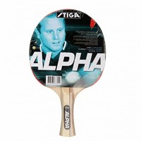 Ракетка для настолольного тенниса Stiga Alpha, ITTF накладка 37719
